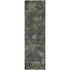 Piper Looms Mayfield Global AMF1109 Green Machine Washable Area Rug Runner Main Image