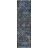 Piper Looms Mayfield Global AMF1109 Teal Machine Washable Area Rug Runner Main Image