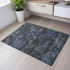 Piper Looms Mayfield Global AMF1109 Teal Machine Washable Area Rug Scatter Lifestyle Image Feature