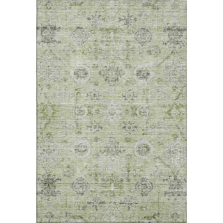 Piper Looms Mayfield Damask AMF1110 Aloe Machine Washable Area Rug main image