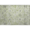 Piper Looms Mayfield Damask AMF1110 Aloe Machine Washable Area Rug Scatter Main Image
