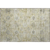 Piper Looms Mayfield Damask AMF1110 Beige Machine Washable Area Rug Scatter Main Image