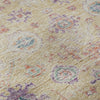 Piper Looms Mayfield Damask AMF1110 Orange Machine Washable Area Rug Swatch Image
