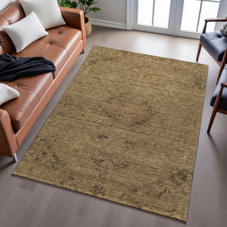 Piper Looms Mayfield Global AMF1111 Brown Machine Washable Area Rug Lifestyle Image Feature
