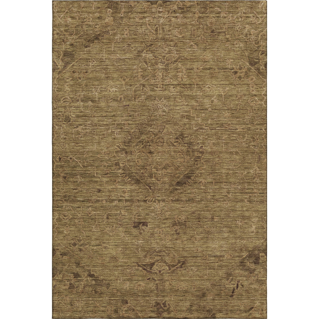 Piper Looms Mayfield Global AMF1111 Brown Machine Washable Area Rug main image