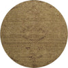 Piper Looms Mayfield Global AMF1111 Brown Machine Washable Area Rug Round Main Image