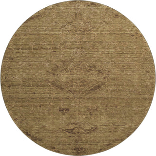 Piper Looms Mayfield Global AMF1111 Brown Machine Washable Area Rug Round Main Image