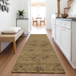 Piper Looms Mayfield Global AMF1111 Brown Machine Washable Area Rug Runner Lifestyle Image Feature