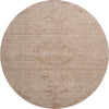 Piper Looms Mayfield Global AMF1111 Coral Machine Washable Area Rug Round Main Image