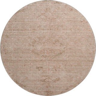 Piper Looms Mayfield Global AMF1111 Coral Machine Washable Area Rug Round Main Image