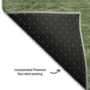 Piper Looms Mayfield Global AMF1111 Fern Machine Washable Area Rug Backing Image