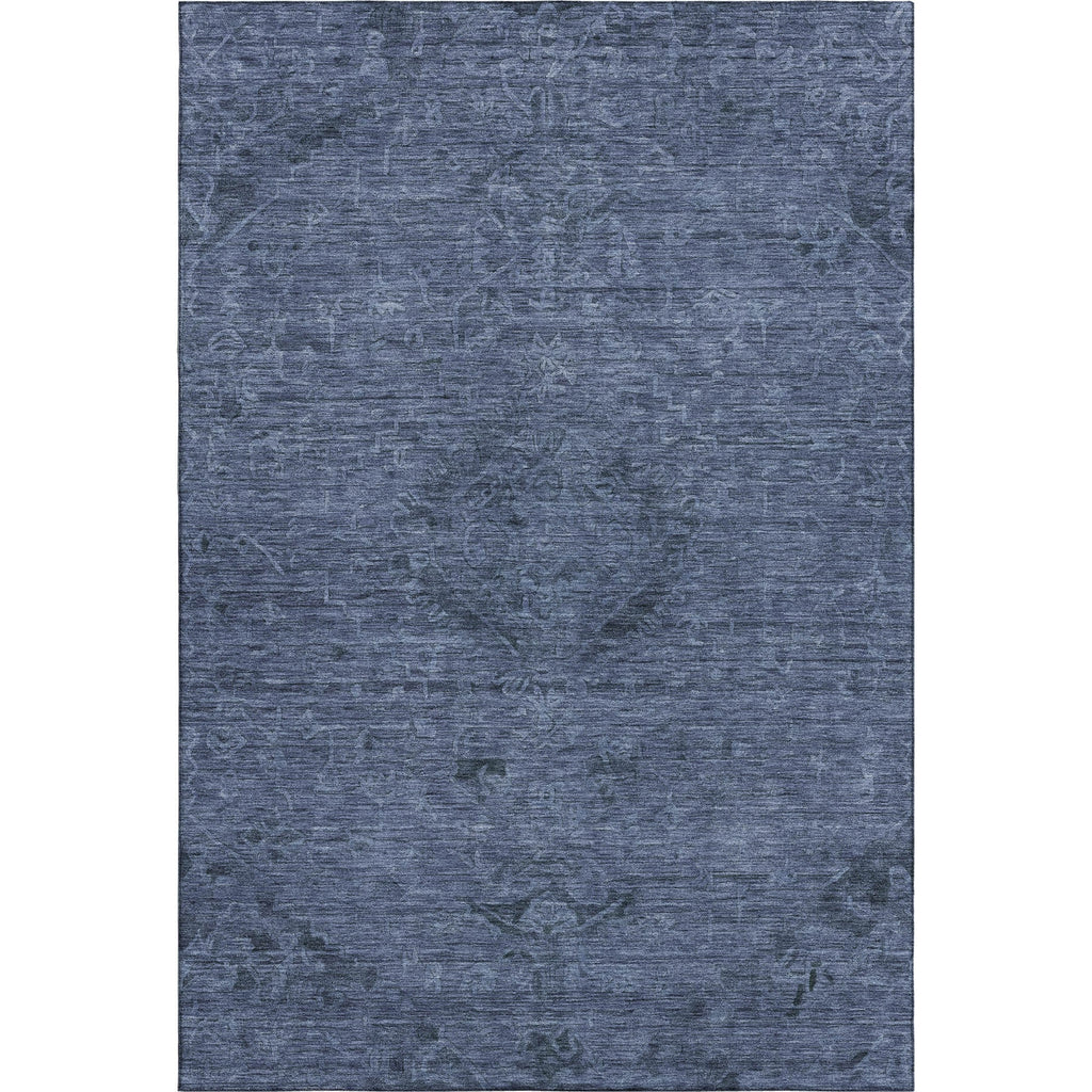 Piper Looms Mayfield Global AMF1111 Navy Machine Washable Area Rug main image