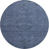 Piper Looms Mayfield Global AMF1111 Navy Machine Washable Area Rug Round Main Image