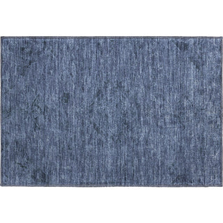 Piper Looms Mayfield Global AMF1111 Navy Machine Washable Area Rug Scatter Main Image