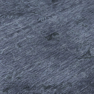 Piper Looms Mayfield Global AMF1111 Navy Machine Washable Area Rug Swatch Image