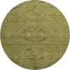 Piper Looms Mayfield Global AMF1111 Olive Machine Washable Area Rug Round Main Image