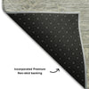 Piper Looms Mayfield Global AMF1111 Pewter Machine Washable Area Rug Backing Image