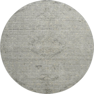 Piper Looms Mayfield Global AMF1111 Pewter Machine Washable Area Rug Round Main Image