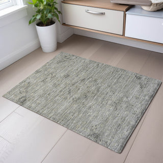 Piper Looms Mayfield Global AMF1111 Pewter Machine Washable Area Rug Scatter Lifestyle Image Feature