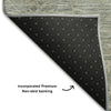 Piper Looms Mayfield Global AMF1111 Sage Machine Washable Area Rug Backing Image