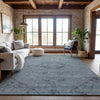 Piper Looms Mayfield Global AMF1111 Teal Machine Washable Area Rug Lifestyle Image Feature