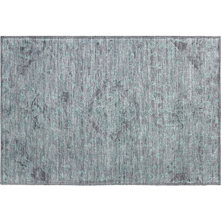 Piper Looms Mayfield Global AMF1111 Teal Machine Washable Area Rug Scatter Main Image