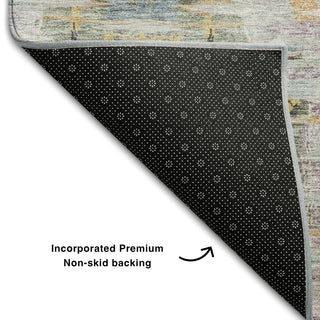 Piper Looms Mayfield Modern AMF1112 Linen Machine Washable Area Rug Backing Image