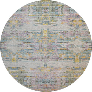 Piper Looms Mayfield Modern AMF1112 Linen Machine Washable Area Rug Round Main Image