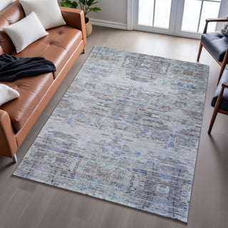 Piper Looms Mayfield Modern AMF1112 Taupe Machine Washable Area Rug Lifestyle Image Feature