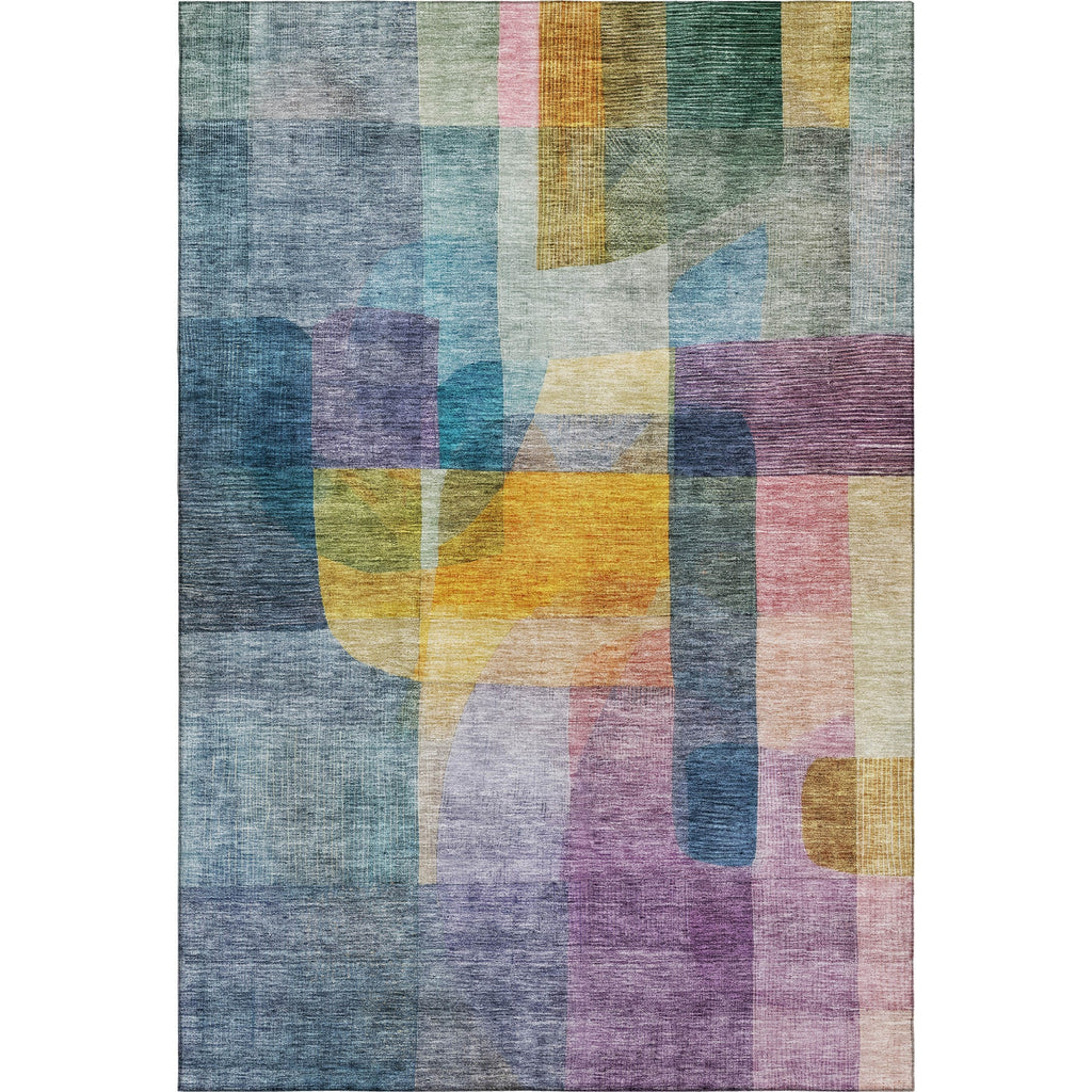 Piper Looms Mayfield Modern AMF1113 Blue Machine Washable Area Rug main image