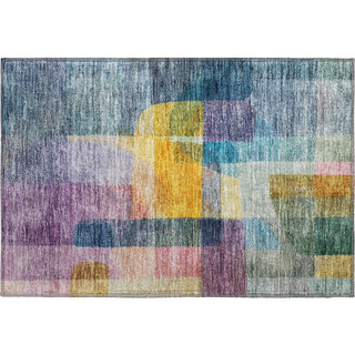 Piper Looms Mayfield Modern AMF1113 Blue Machine Washable Area Rug Scatter Main Image