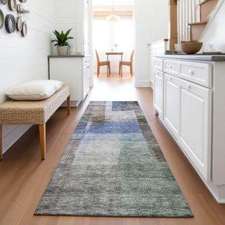 Piper Looms Mayfield Modern AMF1113 Brown Machine Washable Area Rug Runner Lifestyle Image Feature