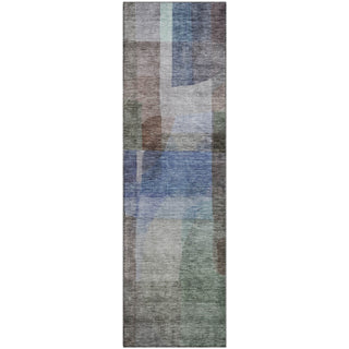 Piper Looms Mayfield Modern AMF1113 Brown Machine Washable Area Rug Runner Main Image