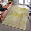 Piper Looms Mayfield Modern AMF1113 Gold Machine Washable Area Rug Lifestyle Image Feature