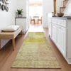 Piper Looms Mayfield Modern AMF1113 Gold Machine Washable Area Rug Runner Lifestyle Image Feature
