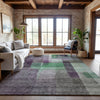 Piper Looms Mayfield Modern AMF1113 Purple Machine Washable Area Rug Lifestyle Image Feature