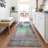 Piper Looms Mayfield Modern AMF1113 Purple Machine Washable Area Rug Runner Lifestyle Image Feature