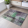 Piper Looms Mayfield Modern AMF1113 Purple Machine Washable Area Rug Scatter Lifestyle Image Feature