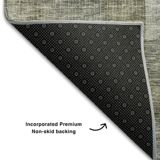 Piper Looms Mayfield Modern AMF1113 Taupe Machine Washable Area Rug Backing Image