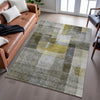 Piper Looms Mayfield Modern AMF1113 Taupe Machine Washable Area Rug Lifestyle Image Feature