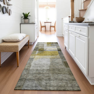Piper Looms Mayfield Modern AMF1113 Taupe Machine Washable Area Rug Runner Lifestyle Image Feature