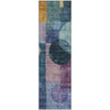 Piper Looms Mayfield Geometric AMF1114 Blue Machine Washable Area Rug Runner Main Image