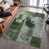 Piper Looms Mayfield Geometric AMF1114 Fern Machine Washable Area Rug Lifestyle Image Feature
