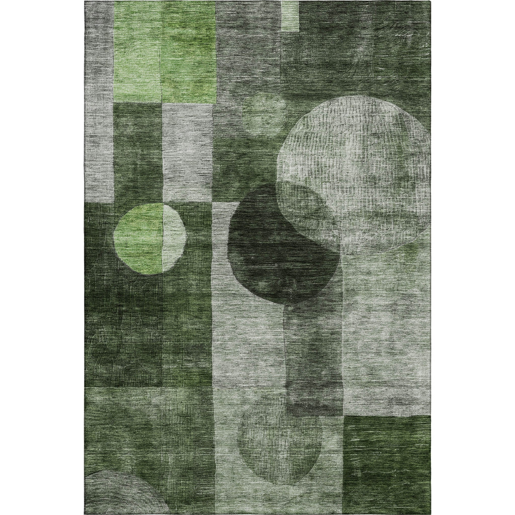 Piper Looms Mayfield Geometric AMF1114 Fern Machine Washable Area Rug main image