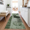 Piper Looms Mayfield Geometric AMF1114 Fern Machine Washable Area Rug Runner Lifestyle Image Feature