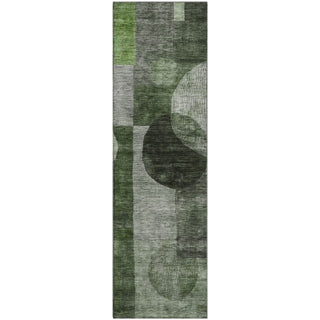 Piper Looms Mayfield Geometric AMF1114 Fern Machine Washable Area Rug Runner Main Image