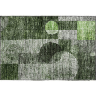 Piper Looms Mayfield Geometric AMF1114 Fern Machine Washable Area Rug Scatter Main Image