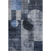 Piper Looms Mayfield Geometric AMF1114 Navy Machine Washable Area Rug main image