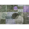 Piper Looms Mayfield Geometric AMF1114 Olive Machine Washable Area Rug Scatter Main Image