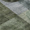 Piper Looms Mayfield Geometric AMF1114 Olive Machine Washable Area Rug Swatch Image